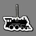 Zippy Clip & Train Engine Silhouette Clip Tag (Side View)